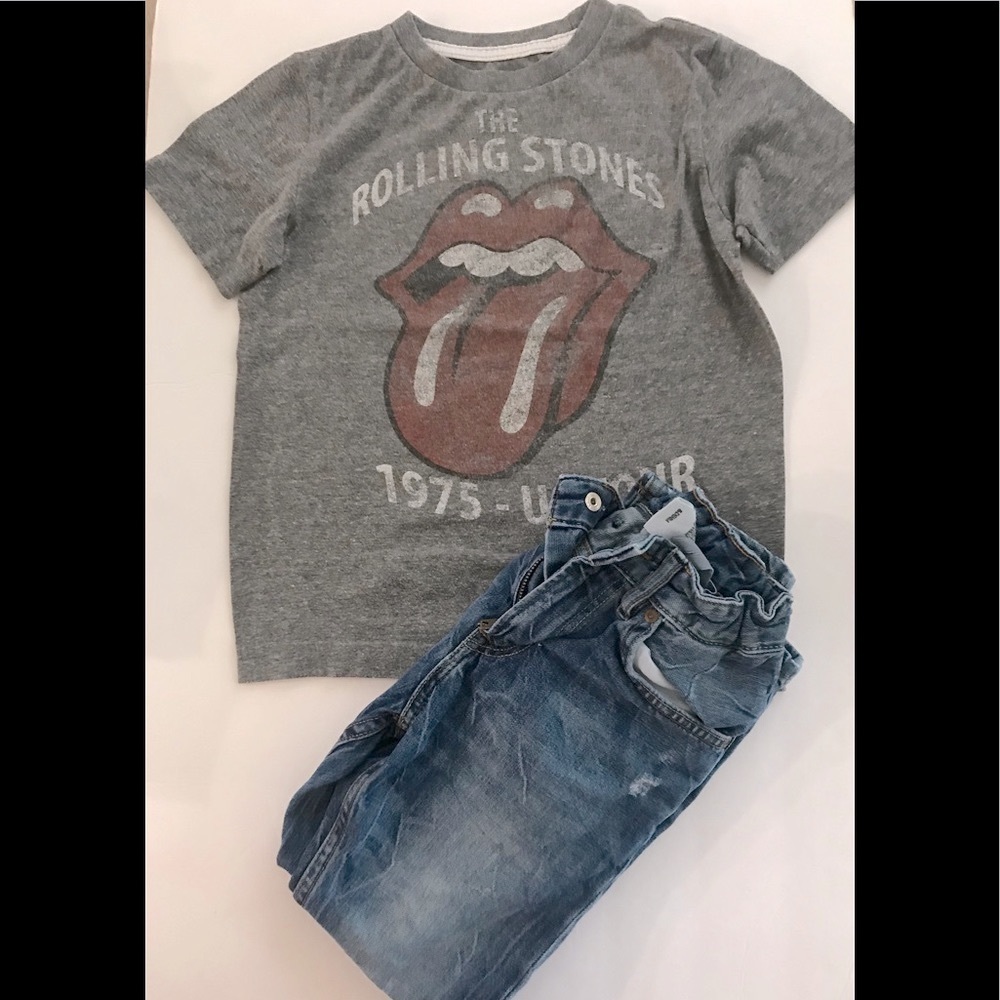 Boys shirt and jeans , used good condition